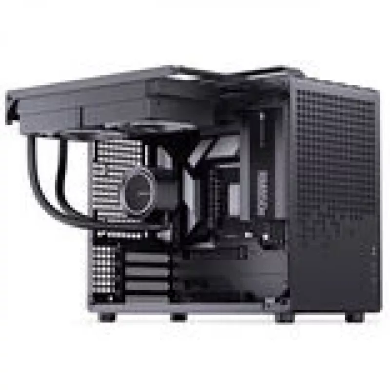 Kompiuterio korpusas Jonsplus Z20 Mesh Mini Tower Micro-ATX juodas