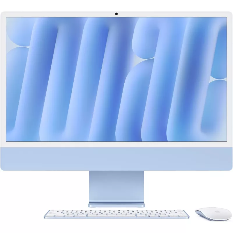 iMac 59,62 cm (24) M4 2024 CTO (Mėlyna/Šviesiai mėlyna, macOS, Vokiečių k.)
