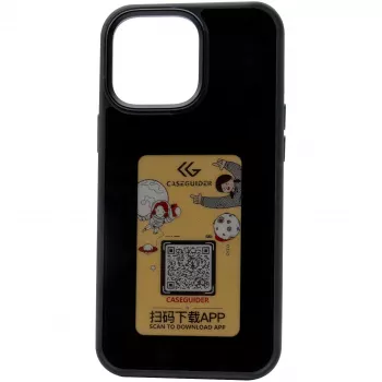 Dėklas RealPower 504404 skirtas iPhone 15 15.5 cm juodas