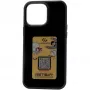 Dėklas RealPower 504404 skirtas iPhone 15 15.5 cm juodas