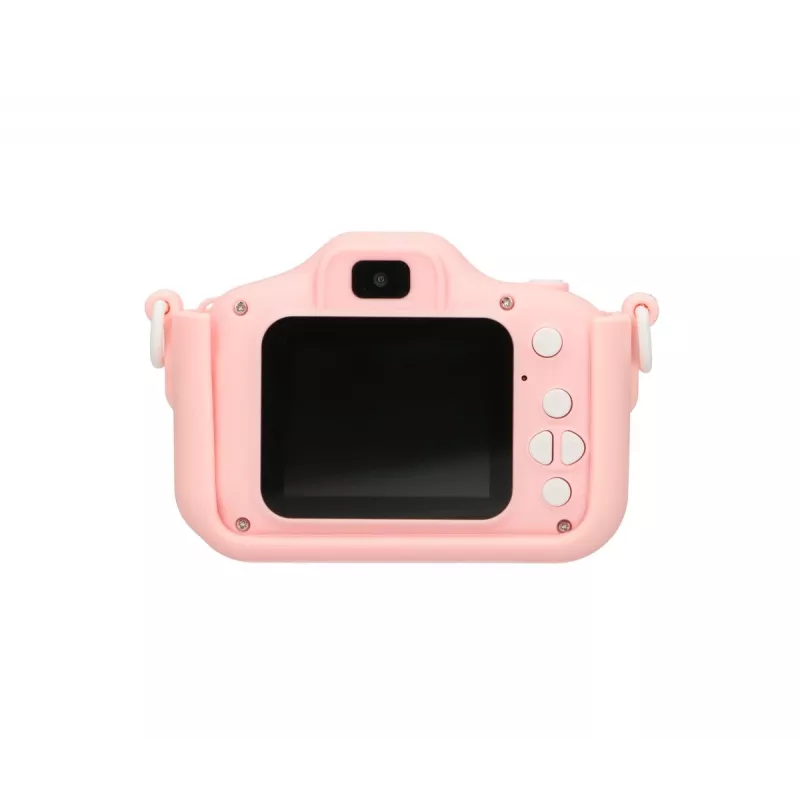 Extralink Camera Kids Camera H28 Dual Pink 1080P 30fps, 2.0 ekranas