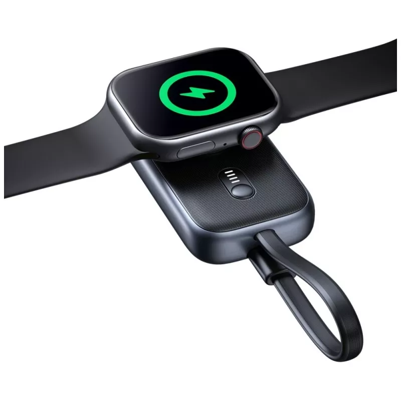 Išorinė baterija USAMS CD245SBWXC02 1200mAh, skirta Apple Watch — nešiojamas įkroviklis