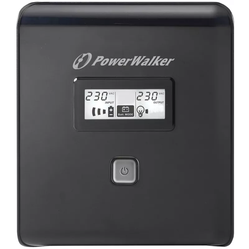 PowerWalker VI 1000 LCD 1 kVA 600 W 4 kintamosios srovės lizdai
