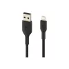 Pintas USB-Lightning laidas 1 m, juodas
