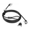 Lenovo 4XE1B81916 kabelinė spyna juoda 1,8 m