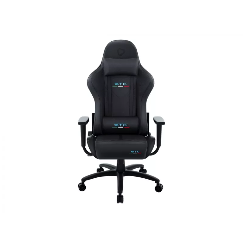 Žaidimų kėdė Onex STC Tribute Hardcore Juoda — ergonomiška PC/konsolės sėdynė, reguliuojamas aukštis ir atlošas