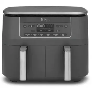 SharkNinja Ninja DZ300EU, Oro gruzdintuvė, 7,6 l, 3,2 kg, 240 °C, dviguba, Pilka