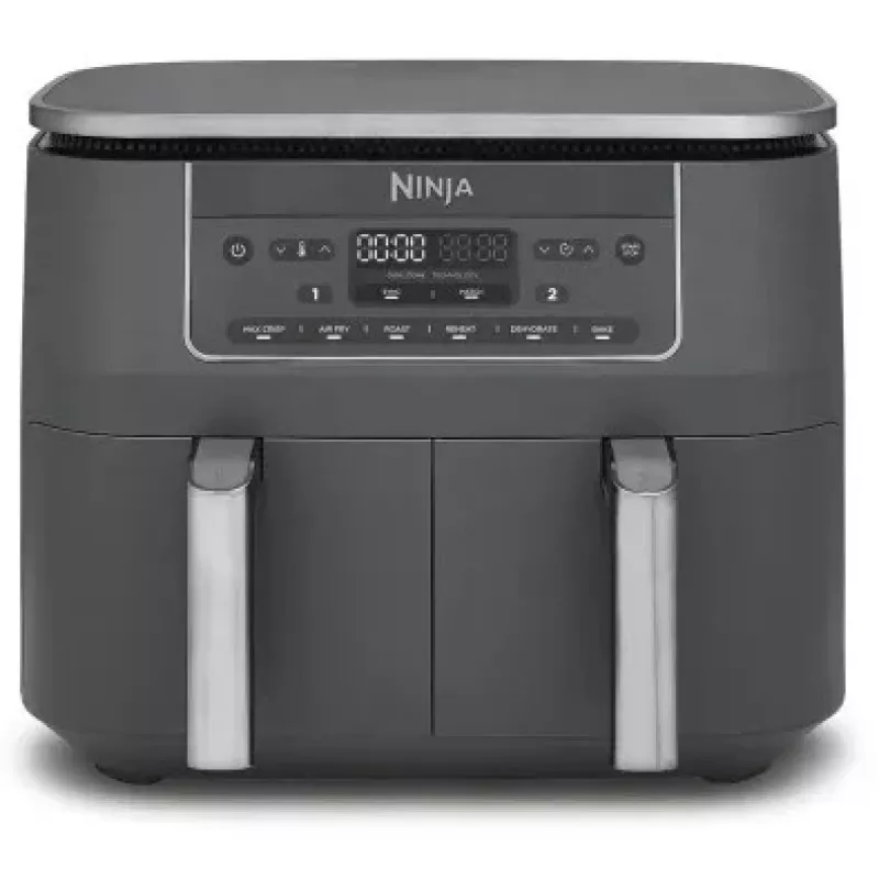 SharkNinja Ninja DZ300EU, Oro gruzdintuvė, 7,6 l, 3,2 kg, 240 °C, dviguba, Pilka