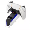 Įkrovimo sistema FIXED FIXPS5-DCC-BW, skirta PlayStation 5, laidinė, juoda balta
