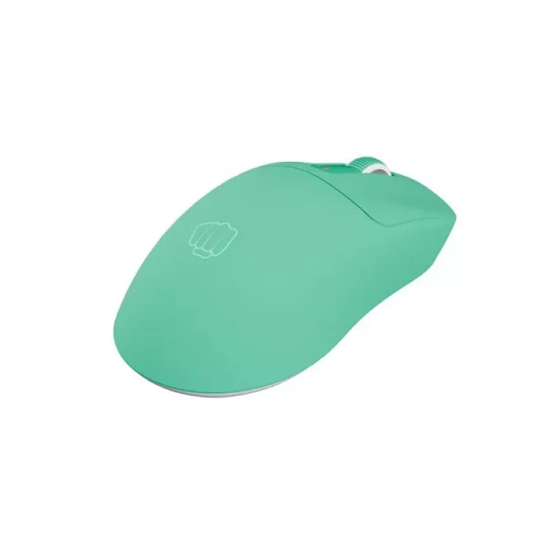 Belaidė pelė Fury Tanto T4 mėtų žalia — reguliuojama DPI, USB imtuvas, ergonomiškas dizainas