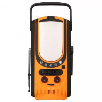 Extralink Power Ranger EPS-6000 | Išorinė baterija | 6000mAh, FM radijas, LED šviestuvas, dinama, saulės baterija