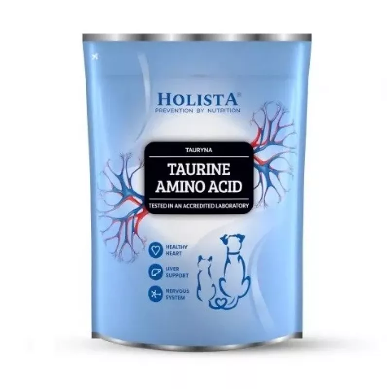 HOLISTA Taurino aminorūgštis - papildai šunims ir katėms - 500 g