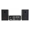 Namų garso mikrosistema Aiwa MSBTU-700DAB — 25 W RMS, DAB+/FM, Bluetooth 10 m, dėklo tipo CD, LED ekranas, juoda/arktinė mėlyna