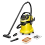 Būgninis dulkių siurblys Karcher WD 5 P V-25/5/22 — 25 l, 1 100 W, sausas ir šlapias valymas, 5 m laidas