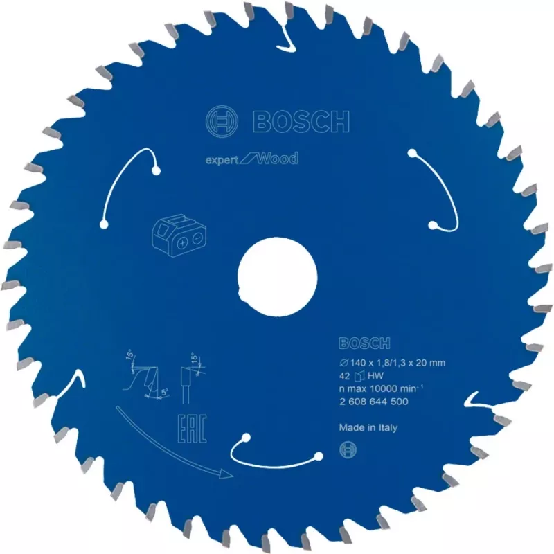 Bosch 2608644500 diskinis pjūklo diskas, 140 mm