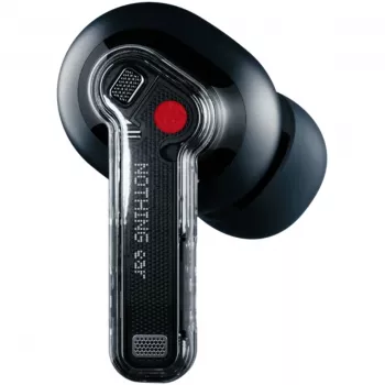 Nothing Ear ausinės True Wireless Stereo (TWS) į ausis įdedamos skambučiams / muzikai Bluetooth juodos – permatomos (A10600061)
