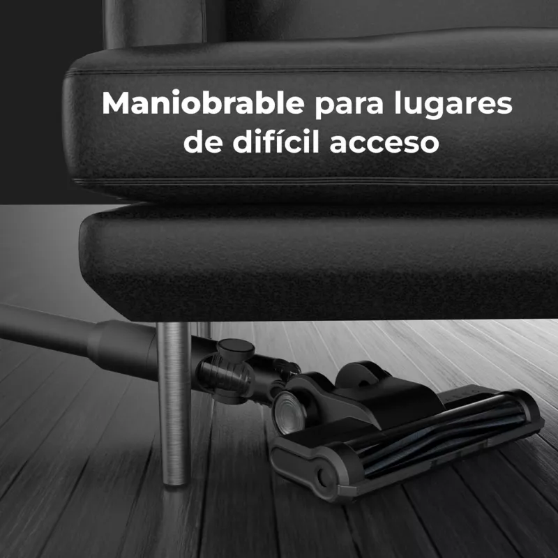 AENO SC1 belaidis dulkių siurblys su MIF filtru, 120 W, juoda/pilka, 2200 mAh