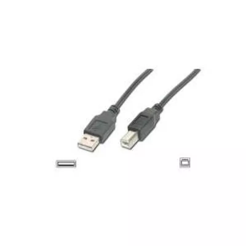 Digitus AK 672/3 AL USB laidas, juodas