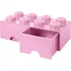 LEGO Brick Drawer 8 rožinis, dėžutė rožinė