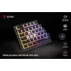 Žaidimų klaviatūra Savio SAVGK-PHENIX RED PUDDING Mechaninė RGB Belaidė