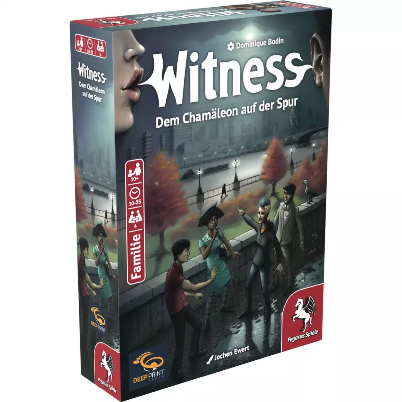 Deep Print Games: Liudytojas – Chameleono pėdsakais, dėlionės žaidimas