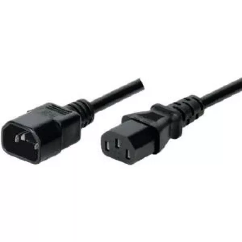Maitinimo laidas Tecline 808040 Juodas 1.8 m
