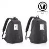 Laisvalaikio kuprinė XDDESIGN Bobby Soft su 15,6 colio nešiojamojo kompiuterio skyriumi, 16 l, PET, juoda