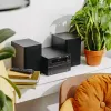 Mini Hi-Fi stereosistema Adler AD 1917 — Bluetooth V5.3, CD/USB/MP3, 2×25W RMS, FM imtuvas, 4 juostų ekvalaizeris, AUX, juoda