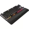 Mechaninė be skaitmeninės dalies klaviatūra CORSAIR K70 PRO TKL — RGB foninis apšvietimas, kompaktiškas išdėstymas