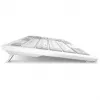 Sharkoon OfficePal K30W White DE-Layout Rubberdome (4044951042340)