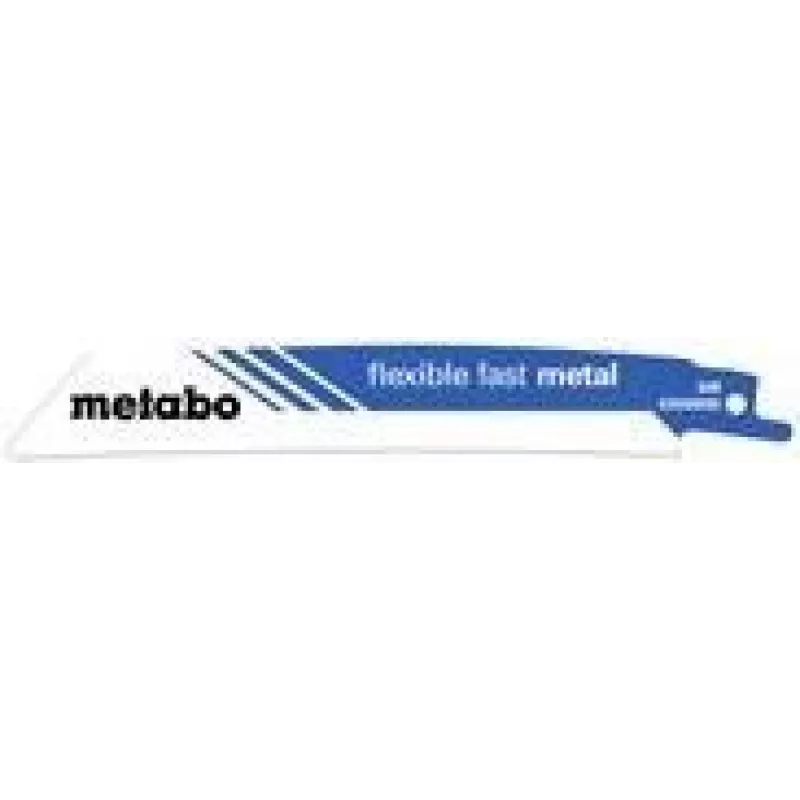 Metabo FLEXIBLE FAST METAL siaurapjūklio geležtė metalui, vamzdžiams, skardai, profiliams 5 vienetai ilgis 1