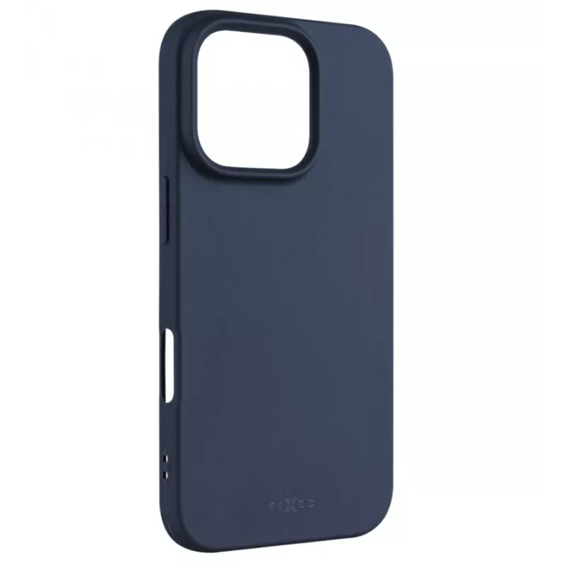Fiksuota istorija | Užpakalinis dangtelis | Apple | iPhone 16 Pro | Gumotas | Mėlynas