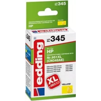 Edding 18-345 spausdintuvo eksploatacinė medžiaga, geltona