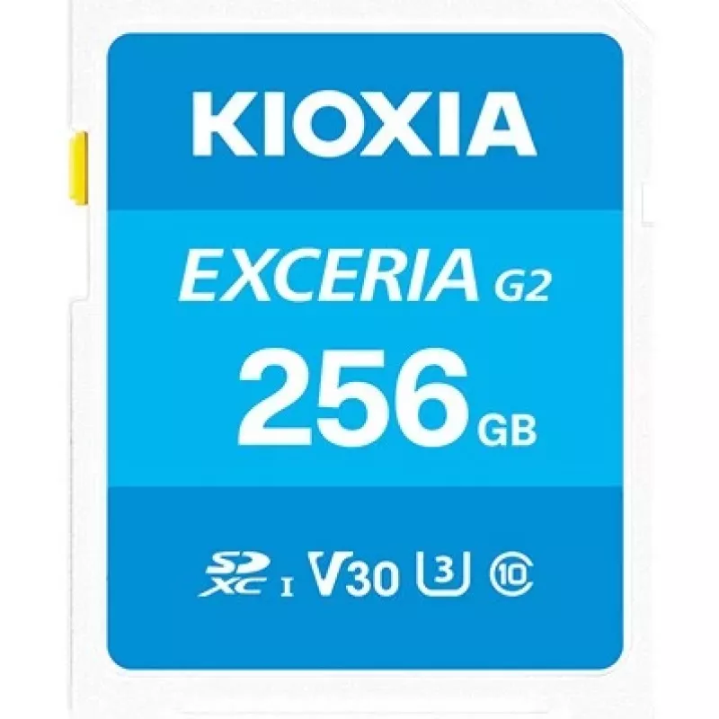 Flash atmintis Kioxia 256GB SDXC UHS-I EXCERIA G2
