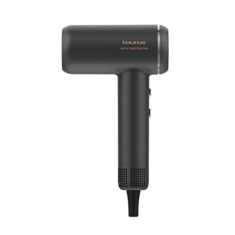 Taurus DIGITAL FORCE 2000 IONIC plaukų džiovintuvas 1800 W, juodas