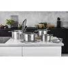 ZWILLING SIMPLIFY 66870-004-0 puodų rinkinys iš nerūdijančio plieno 4 vnt. Sidabrinė, juoda