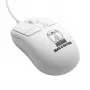 Laidinė abiem rankoms tinkama kompiuterio pelė ManMachine Mighty pelė 5, USB Type-A, 5 mygtukai, balta