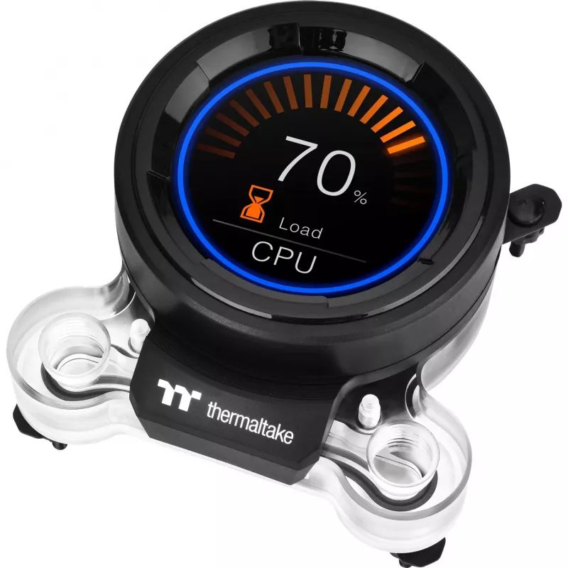 Vandens aušinimas Pacific MX2 Ultra CPU vandens blokas, varinis, 2,1 LCD temperatūros jutiklis