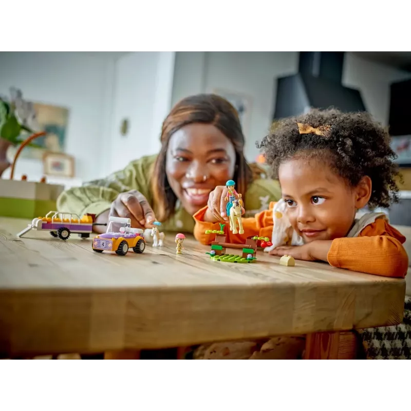 LEGO Friends Arklys ir Ponių Priekaba Gyvūnų Žaislų Rinkinys 42634