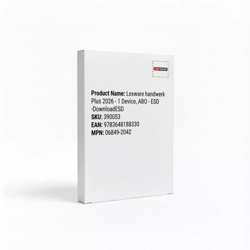 Lexware handwerk plus 2026 1 licencija(-os)