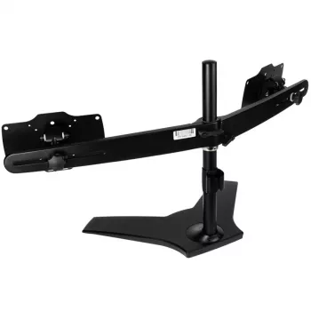 SilverStone SST-ARM23BS-L - dvigubas monitoriaus laikiklis - juodas