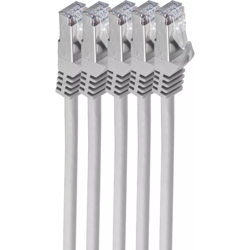 Tinklo kabelis ShiverPeaks BS75511-0.5-SET5 0,5 m Cat7 S/FTP