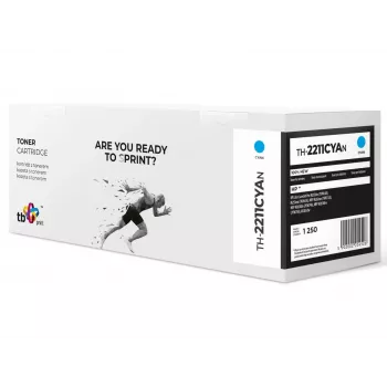 Dažiklis HP Color LJ Pro M255 W2211A TH-2211Žydra 100% naujas CY
