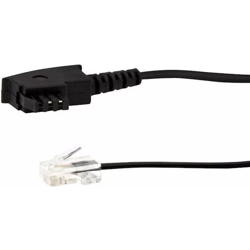e p T180/6 laidas 6 m TAE-F į RJ45 tinklo laidas