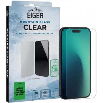 Eiger SP Mountain Glass Clear iPhone 17/17 Pro/16 Pro