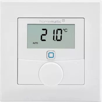 eQ-3 AG Homematic IP HmIP-WTH-1, Skaitmeninis termostatas, Patalpų, RF, Baltas, IP20, 250 m