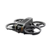 Dronas DJI Avata 2 — maksimalus atstumas 13 000 m, maksimalus greitis 27 m/s, 4 rotoriai, juodas (be akinių ar nuotolinio valdiklio)