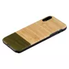 man and wood išmaniojo telefono dėklas, skirtas iPhone XR — bambukų miško juodas