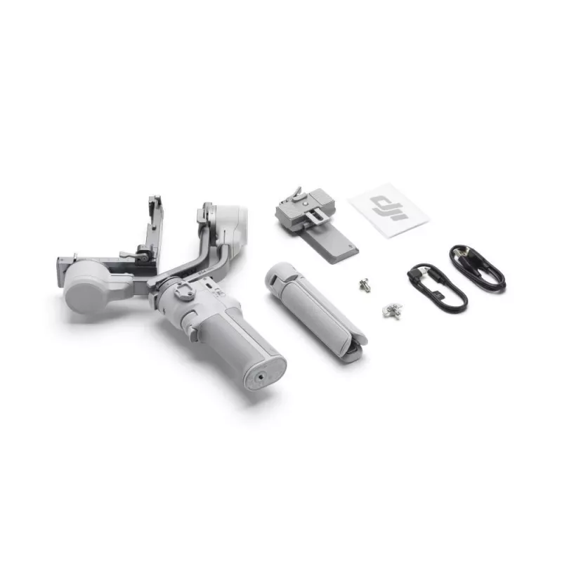 Gimbal stabilizatorius DJI RS 4 MINI — 3 ašių kompaktiškas lengvas veidrodiniams ir mažiems DSLR fotoaparatams (modelis CP.RN.00000442.01)