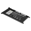 Baterija Green Cell DE150, skirta DELL Inspiron — LiPo 11,4 V 3400 mAh, juoda, 1 vnt.